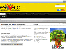 Tablet Screenshot of esweco.com.eg